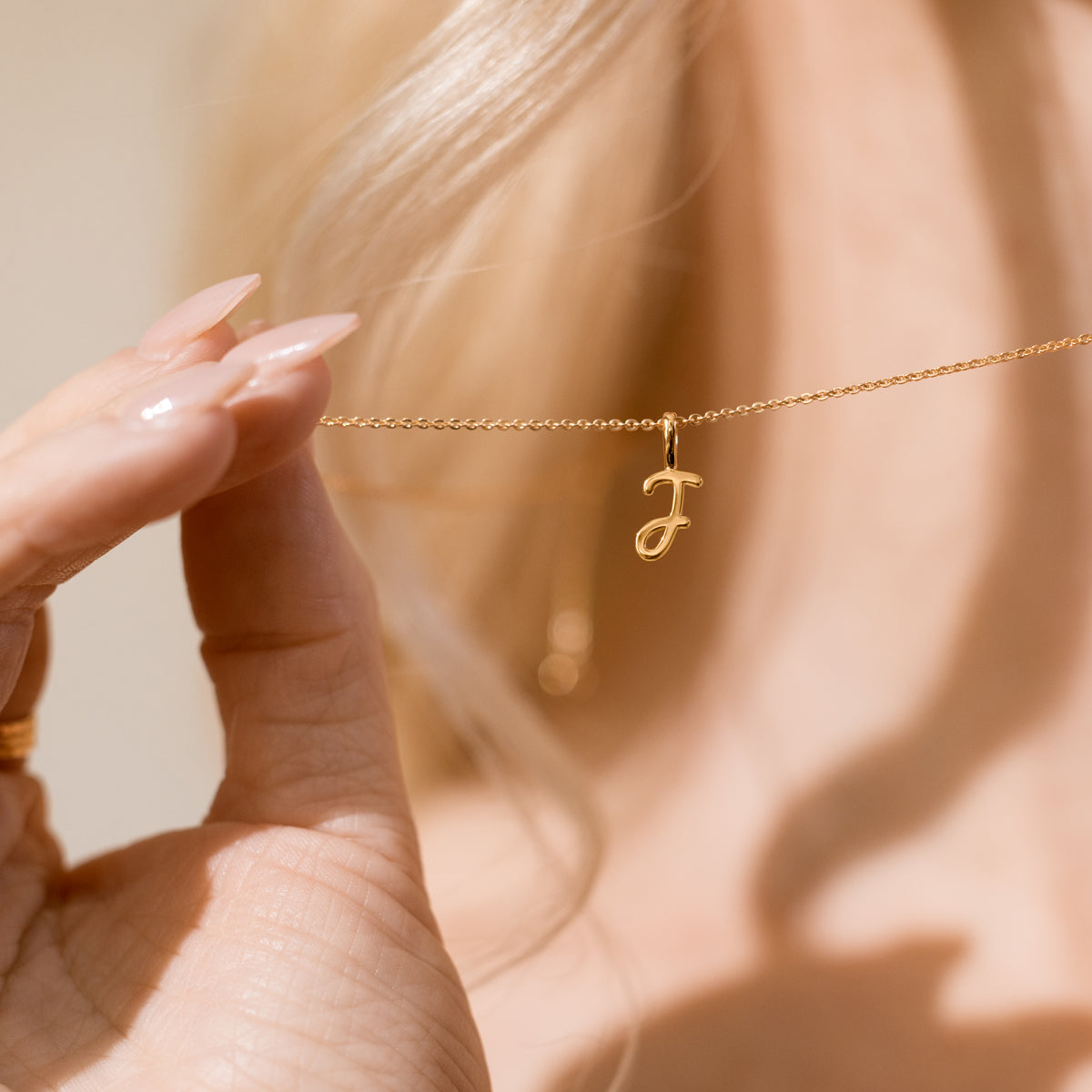 Script Initial B Charm