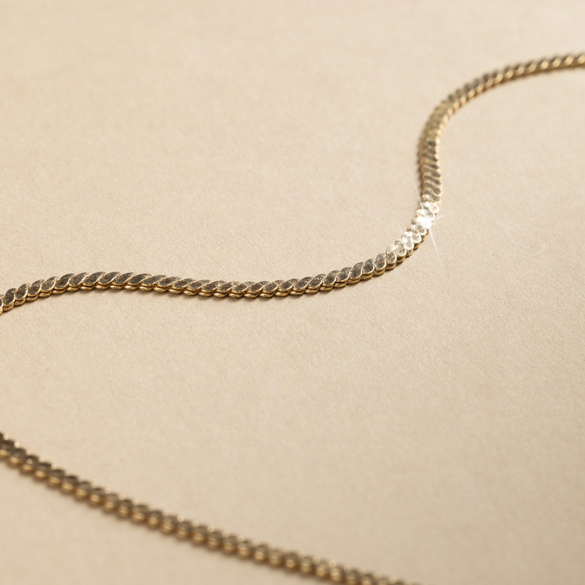 Serpentine Chain Necklace