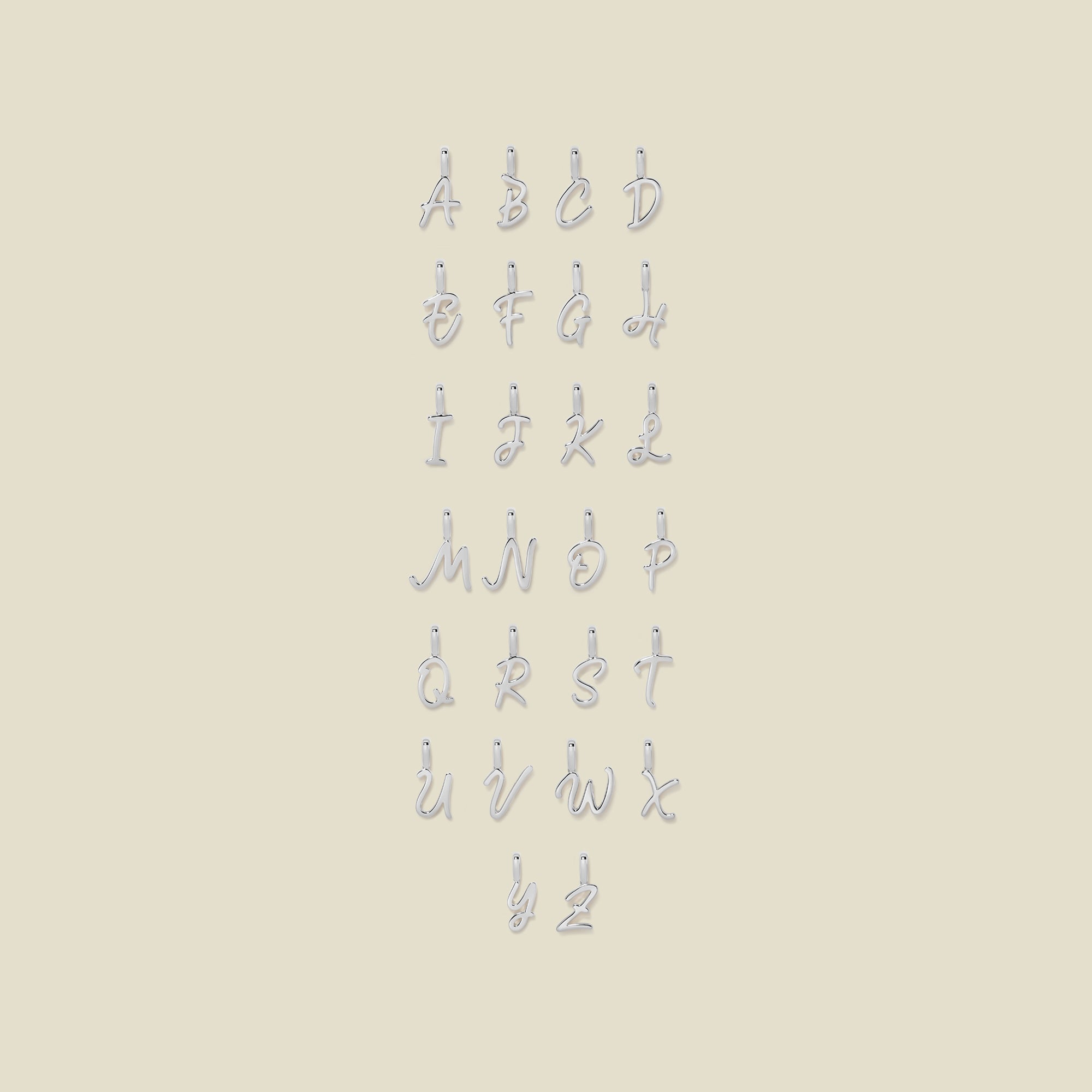 Script Initial A Charm