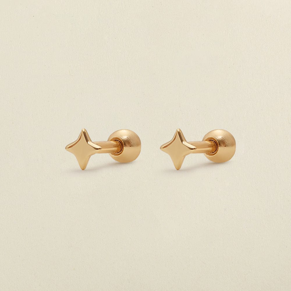 Star Stud Earrings Earring