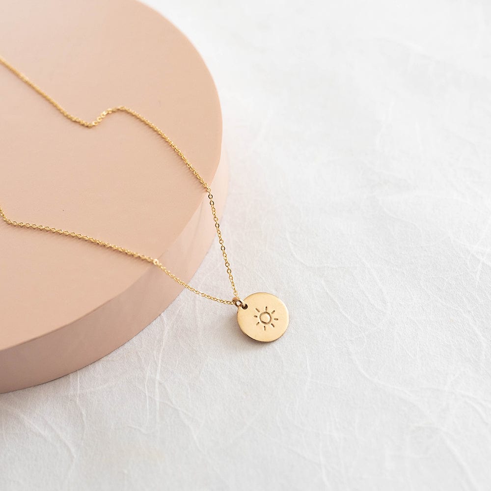 Wonder Disc Necklace - 1/2" Necklace