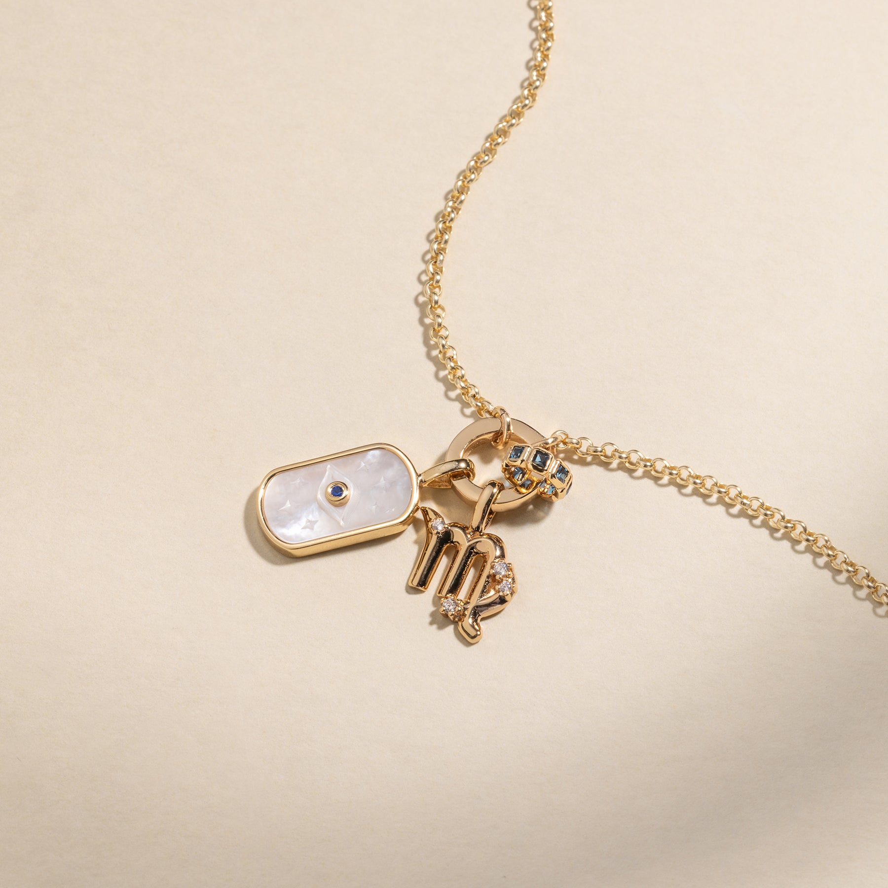 Virgo Zodiac Charm